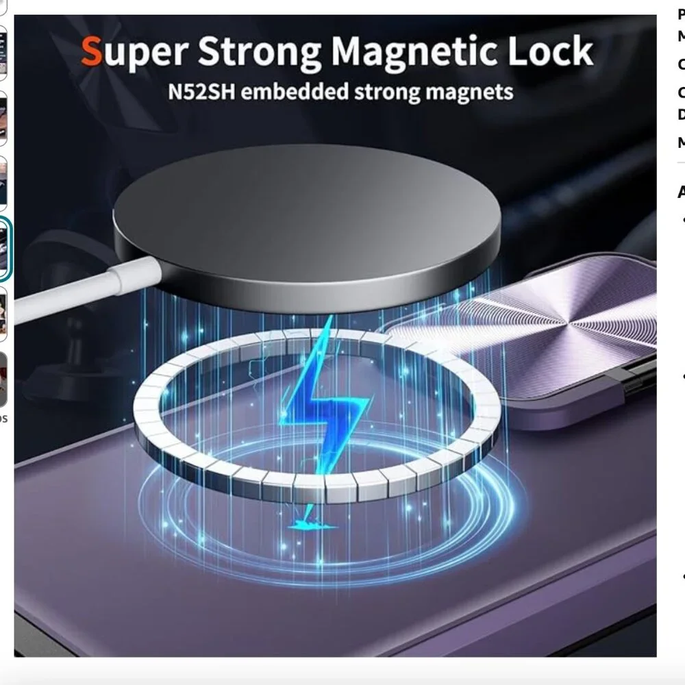 Magnetic for Samsung Galaxy S24 DEEP PURPLE NEW IN BOX